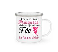 quotedazur - Mug Humour Certaines Sont Des Princesses Mais Moi Je Suis Une Fée La Pas Chier Cadeau Original Et Tasse Féérique Pour Femme Unique