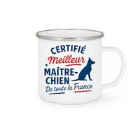 quotedazur - Mug Humour Certifié Meilleur Maître Chien De France Reconnaissance D'excellence Canine Idée Cadeau Tasse Unique Pour Passionnés Chiens Et Maîtres Dévoués