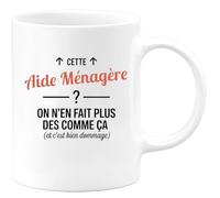 quotedazur - Mug Humour Cette Aide ménagère ? On n'en fait plus des comme ça (et c'est bien dommage) - Cadeau Aide ménagère Femme