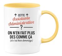 quotedazur - Mug Humour Cette Assistante administrative ? On n'en fait plus des comme ça (et c'est bien dommage) - Cadeau Assistante administrative Femme