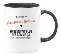 quotedazur - Mug Humour Cette Assistante sociale ? On n'en fait plus des comme ça (et c'est bien dommage) - Cadeau Assistante sociale Femme