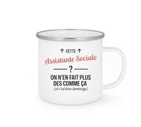 quotedazur - Mug Humour Cette Assistante sociale ? On n'en fait plus des comme ça (et c'est bien dommage) - Cadeau Assistante sociale Femme