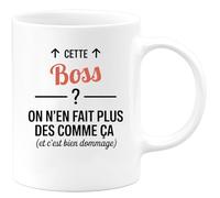 quotedazur - Mug Humour Cette Boss ? On n'en fait plus des comme ça (et c'est bien dommage) - Cadeau Boss Femme