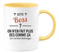 quotedazur - Mug Humour Cette Boss ? On n'en fait plus des comme ça (et c'est bien dommage) - Cadeau Boss Femme
