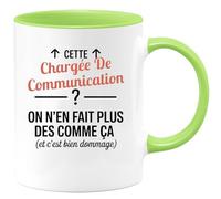 quotedazur - Mug Humour Cette Chargée de communication ? On n'en fait plus des comme ça (et c'est bien dommage) - Cadeau Chargée de communication Femme