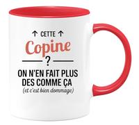 quotedazur - Mug Humour Cette Copine ? On n'en fait plus des comme ça (et c'est bien dommage) - Cadeau Copine Femme