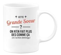 quotedazur - Mug Humour Cette Grande Soeur ? On n'en fait plus des comme ça (et c'est bien dommage) - Cadeau Grande Soeur Femme