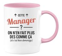 quotedazur - Mug Humour Cette Manager ? On n'en fait plus des comme ça (et c'est bien dommage) - Cadeau Manager Femme