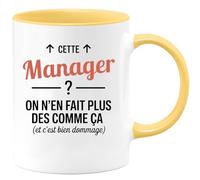 quotedazur - Mug Humour Cette Manager ? On n'en fait plus des comme ça (et c'est bien dommage) - Cadeau Manager Femme