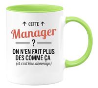 quotedazur - Mug Humour Cette Manager ? On n'en fait plus des comme ça (et c'est bien dommage) - Cadeau Manager Femme