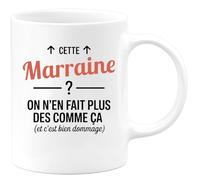 quotedazur - Mug Humour Cette Marraine ? On n'en fait plus des comme ça (et c'est bien dommage) - Cadeau Marraine Femme