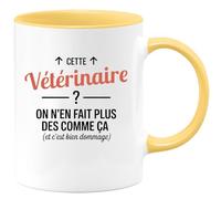 quotedazur - Mug Humour Cette Vétérinaire ? On n'en fait plus des comme ça (et c'est bien dommage) - Cadeau Vétérinaire Femme