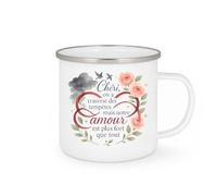 quotedazur - Mug Humour Chéri, on a traversé des tempêtes mais notre amour est plus fort que tout - Cadeau Amour, Saint-Valentin, Couple Homme