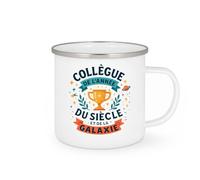 quotedazur - Mug Humour Collègue de l'année, du siècle et de la galaxie - Cadeau Collègue Homme