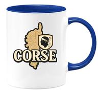 quotedazur - Mug Humour Corse Style Unique Pour Passionnés De L'île Et Amateurs Café Idée Cadeau Originale Avec Tasse Élégante D’îles Voyage