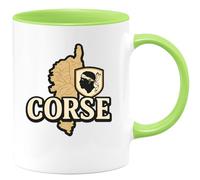 quotedazur - Mug Humour Corse Style Unique Pour Passionnés De L'île Et Amateurs Café Idée Cadeau Originale Avec Tasse Élégante D’îles Voyage