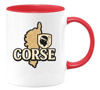 quotedazur - Mug Humour Corse Style Unique Pour Passionnés De L'île Et Amateurs Café Idée Cadeau Originale Avec Tasse Élégante D’îles Voyage