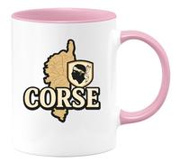 quotedazur - Mug Humour Corse Style Unique Pour Passionnés De L'île Et Amateurs Café Idée Cadeau Originale Avec Tasse Élégante D’îles Voyage