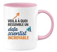 quotedazur - Mug Humour Découvrez Le Mug Parfait Pour Un Data Scientist Incroyable Et Passionné - Cadeau Original Pour Data Scientist, Tasse Unique Et Stylée À Offrir
