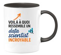 quotedazur - Mug Humour Découvrez Le Mug Parfait Pour Un Data Scientist Incroyable Et Passionné - Cadeau Original Pour Data Scientist, Tasse Unique Et Stylée À Offrir