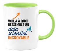 quotedazur - Mug Humour Découvrez Le Mug Parfait Pour Un Data Scientist Incroyable Et Passionné - Cadeau Original Pour Data Scientist, Tasse Unique Et Stylée À Offrir