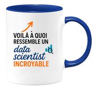 quotedazur - Mug Humour Découvrez Le Mug Parfait Pour Un Data Scientist Incroyable Et Passionné - Cadeau Original Pour Data Scientist, Tasse Unique Et Stylée À Offrir