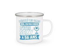 quotedazur - Mug Humour Désolé, J'ai Pas Choisi D'être Aussi Sexy À 56 Ans, Cadeau Parfait Tasse Originale Pour Femme De Unique Et