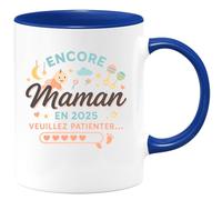 quotedazur - Mug Humour Encore Maman En 2025, Cadeau Tasse À Patienter Avec Amour Idée Originale Personnalisée Pour