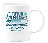 quotedazur - Mug Humour Futur Aide-Soignant En Formation Chargement Cours Idéal Cadeau Tasse Pour Passionné Présent