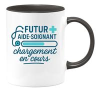 quotedazur - Mug Humour Futur Aide-Soignant En Formation Chargement Cours Idéal Cadeau Tasse Pour Passionné Présent