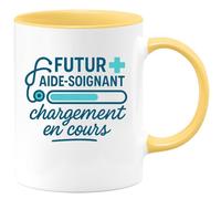 quotedazur - Mug Humour Futur Aide-Soignant En Formation Chargement Cours Idéal Cadeau Tasse Pour Passionné Présent