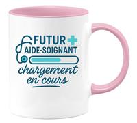 quotedazur - Mug Humour Futur Aide-Soignant En Formation - Chargement En Cours - Idéal Cadeau Tasse Pour Futur Aide-Soignant Passionné Présent