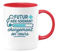 quotedazur - Mug Humour Futur Aide-Soignant En Formation - Chargement En Cours - Idéal Cadeau Tasse Pour Futur Aide-Soignant Passionné Présent
