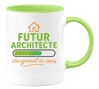 quotedazur - Mug Humour Futur Architecte Cadeau Tasse En Préparation Idéal Avec Personnalisée Pour