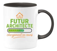 quotedazur - Mug Humour Futur Architecte Cadeau Tasse En Préparation Idéal Avec Personnalisée Pour