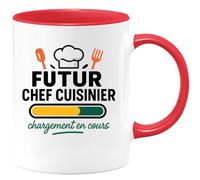 quotedazur - Mug Humour Futur Chef Cuisinier Tasse Cadeau En Préparation Originale Pour Passionné Au Quotidien
