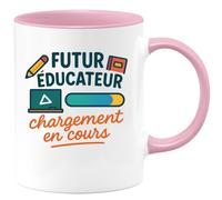 quotedazur - Mug Humour Futur Éducateur En Devenir - Tasse Humoristique Chargement En Cours - Cadeau Original Pour Éducateur Tasse Parfaite Du Quotidien