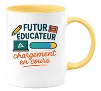 quotedazur - Mug Humour Futur Éducateur En Devenir - Tasse Humoristique Chargement En Cours - Cadeau Original Pour Éducateur Tasse Parfaite Du Quotidien