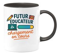 quotedazur - Mug Humour Futur Éducateur En Devenir - Tasse Humoristique Chargement En Cours - Cadeau Original Pour Éducateur Tasse Parfaite Du Quotidien