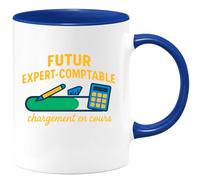 quotedazur - Mug Humour Futur Expert-comptable Chargement En Cours, Cadeau Tasse Unique Idéal Humoristique Pour Pro