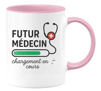 quotedazur - Mug Humour Futur Médecin En Formation Chargement Cours Idéal Cadeau Originale Tasse Pour Futurs Professionnels De La Santé