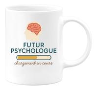 quotedazur - Mug Humour Futur Psychologue En Formation Cadeau Tasse Original Idée Pour Expert Psychologie Unique