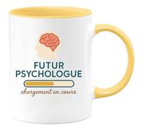 quotedazur - Mug Humour Futur Psychologue En Formation Cadeau Tasse Original Idée Pour Expert Psychologie Unique
