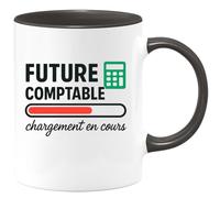 quotedazur - Mug Humour Future Comptable En Devenir Chargement Cours Idée Cadeau Originale Tasse Pour Professionnelle