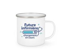 quotedazur - Mug Humour Future Infirmière Chargement En Cours Cadeau Diplôme Femme