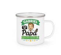 quotedazur - Mug Humour Gabriel, Tu Es Un Papa Formidable, Un Cadeau Unique Et Spécial - Idée Cadeau Originale - Tasse Personnalisée Pour Un Papa Unique