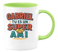 quotedazur - Mug Humour Gabriel, Tu Es Un Super Ami Cadeau Exclusif Idée Originale Tasse Personnalisée Pour Spécial