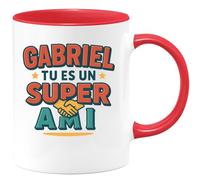quotedazur - Mug Humour Gabriel, Tu Es Un Super Ami Cadeau Exclusif Idée Originale Tasse Personnalisée Pour Spécial
