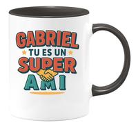 quotedazur - Mug Humour Gabriel, Tu Es Un Super Ami Cadeau Exclusif Idée Originale Tasse Personnalisée Pour Spécial