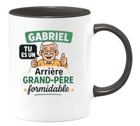 quotedazur - Mug Humour Gabriel, Un Arrière-Grand-Père Formidable À Célébrer Avec Amour Idée Cadeau Unique Tasse Personnalisée Pour Grandes Occasions